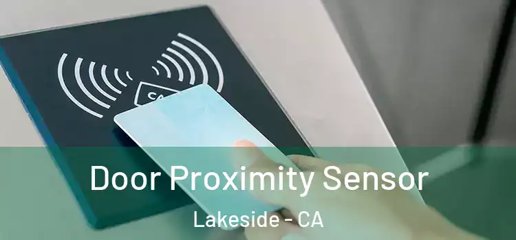  Door Proximity Sensor Lakeside - CA