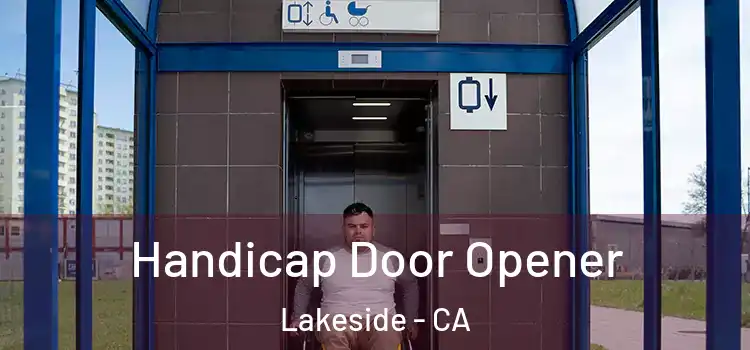  Handicap Door Opener Lakeside - CA