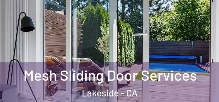  Mesh Sliding Door Services Lakeside - CA